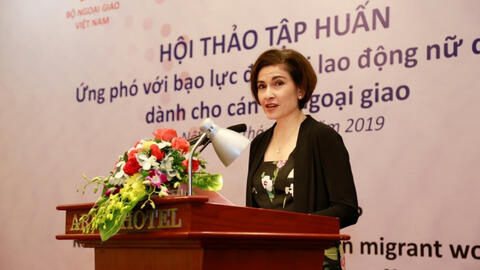 Lao động nữ di cư dễ bị tổn thương hơn nếu bị bạo lực, lạm dụng và bóc lột