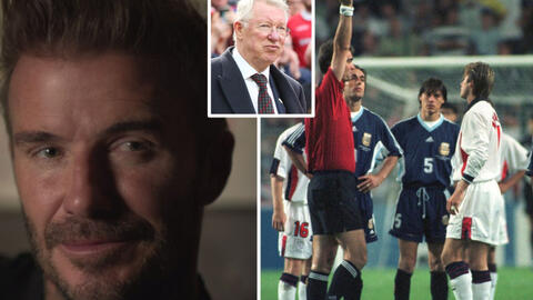 Đang phải chịu vô vàn áp lực sau một hành động nông nổi, David Beckham xúc động đến bật khóc khi nghe một câu nói từ HLV
