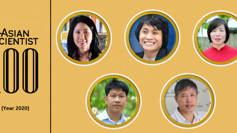 3 nhà khoa học nữ được vinh danh trong danh sách 100 nhà khoa học xuất sắc nhất Châu Á của tạp chí Asian Scientist