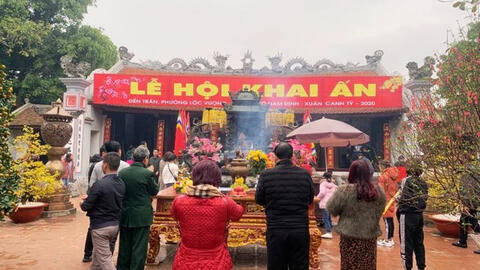 Vì dịch bệnh, ấn Đền Trần có thể phát qua đường bưu điện