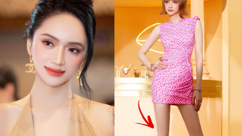 Hương Giang bình luận bá đạo khi bị chỉnh sửa ảnh quá đà mất cả đầu gối
