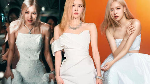 “Hắc công chúa” Rosé và những lần diện váy trắng khiến fan “lo lắng”