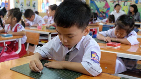 Các trường ở TPHCM chủ động giảm tải chương trình Tiếng Việt 1