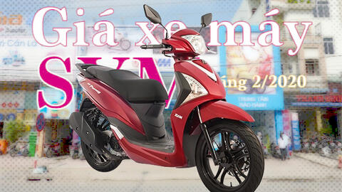 Giá xe máy SYM tháng 2/2020: Fancy 125 giữ giá trong tầm 40 triệu đồng