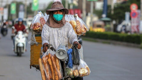 COVID-19 tại Campuchia: Thủ đô Phnom Penh thiết lập các 'vùng đỏ'