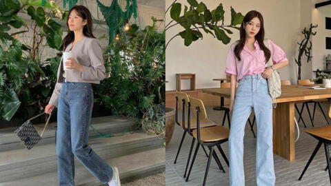 Quần jeans ống rộng với kiểu giày này là cặp bài trùng hoàn hảo, đảm bảo sẽ giúp phong cách nàng lên hương