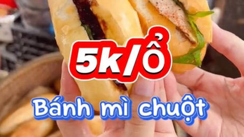 Ngạc nhiên với những ổ bánh mì mini chỉ 5000 đồng trứ danh xứ Huế