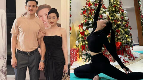 Vợ Hồ Tấn Tài khoe vóc dáng thon gọn sau sinh thì ra là tập môn thể thao này