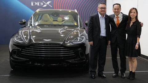 SUV hạng sang cỡ lớn Aston Martin DBX đã được giới thiệu ở Hồng Kông