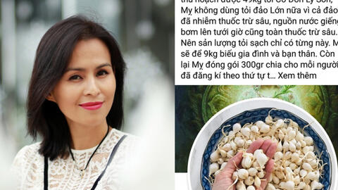 Facebooker Lương Hoàng Anh bị phản đối khi đưa tin thất thiệt về tỏi Lý Sơn