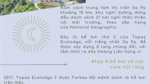 4 bể bơi vô cực ngắm trọn núi rừng Tây Bắc