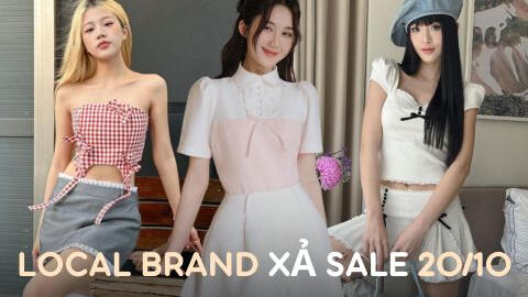 Local brand Việt chiêu đãi chị em 20/10: OnOn Madé, BleuBird, Doré... sale sập sàn tới 50%, phen này shopping không lo "đau ví"