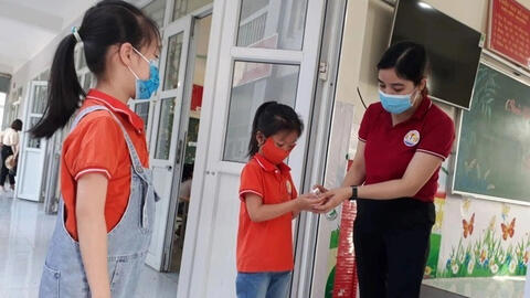 Nhiều tỉnh thành đón học sinh đến trường từ ngày 4.4