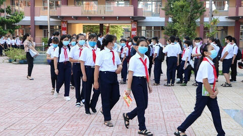 23 tỉnh, thành phố cho học sinh đến trường học trực tiếp