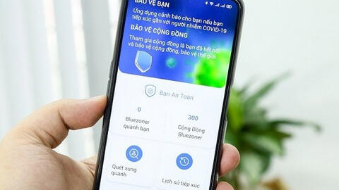 Cách sử dụng "khẩu trang điện tử" Bluezone phòng Covid-19
