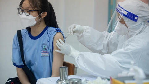 Việt Nam đã tiêm hơn 200 triệu liều vaccine Covid-19, tỷ lệ bao phủ đã vượt mục tiêu đề ra