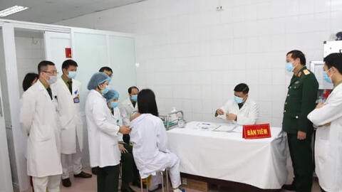 Ngày 12/1, 3 tình nguyện viên đầu tiên sẽ được tiêm vắc xin Covid-19 của Việt Nam liều cao nhất