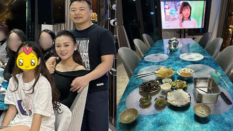 Phương Oanh và con gái shark Bình xuất hiện chung một khung hình, biểu cảm hé lộ mối quan hệ mẹ kế - con chồng