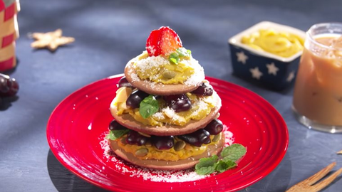 Món ngon mỗi ngày: Pancake socola giáng sinh