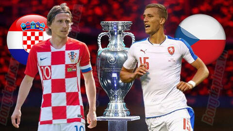 Link xem trực tiếp Croatia vs CH Czech, 23h ngày 18/6