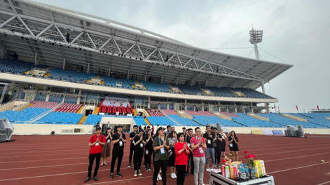 Mưa lớn trước lễ Khai mạc SEA Games 31