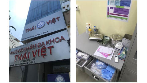 Phòng khám đa khoa Thái Việt hoạt động 'chui'
