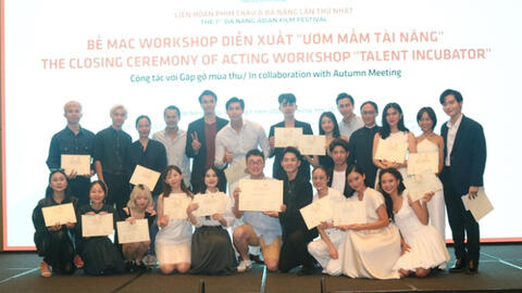 Bế mạc Workshop diễn xuất “Ươm mầm tài năng”