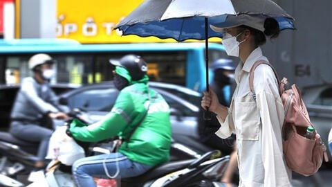 Từ ngày 24/4, tình trạng nắng nóng ở khu vực Nam Bộ sẽ dịu dần