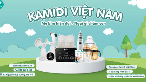 Kamidi Việt Nam - sự trải nghiệm hài lòng về sản phẩm chính hãng mẹ và bé