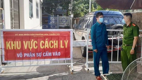 Thêm 40 ca mắc COVID-19, Đà Nẵng giãn cách 4 phường theo Chỉ thị 16