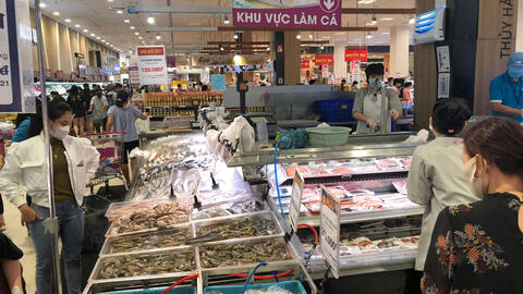 Giá thủy sản giảm mạnh