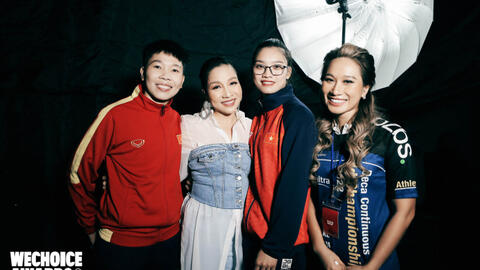 Hé lộ ảnh hậu trường 4 cô gái vàng của thể thao Việt Nam giao lưu cùng Diva Mỹ Linh, hoa hậu Hương Giang, Hoà MinZy