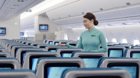 Vietnam Airlines ra mắt dịch vụ WiFi trên chuyến bay