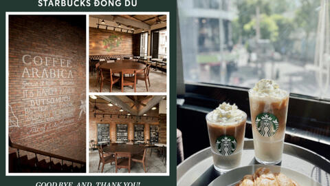 Một địa điểm Starbucks quen thuộc của giới trẻ TP.HCM thông báo đóng cửa, dân tình tiếc nuối hùi hụi rủ nhau đi lần cuối