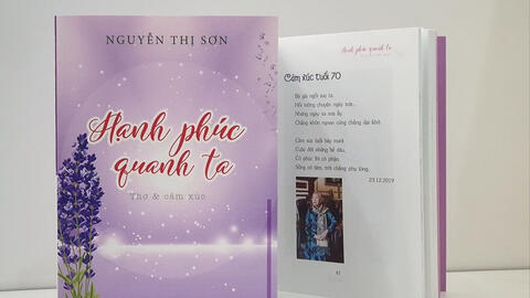 Có gì trong cuốn sách thơ Hạnh phúc quanh ta của một nữ doanh nhân