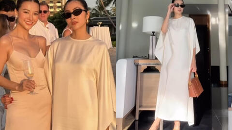 Bạn bè tiết lộ ảnh Tăng Thanh Hà đi đám cưới, phát hiện một điểm cực khác biệt của "ngọc nữ" khi đứng giữa dàn mỹ nhân