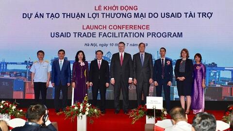 Khởi động dự án tạo thuận lợi thương mại với tổng viện trợ 500 tỷ đồng