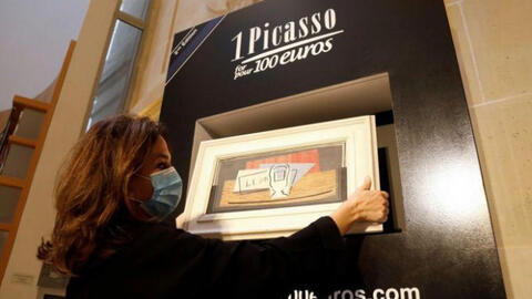 Một người phụ nữ Ý trúng xổ số, nhận về tay tranh Picasso triệu đô