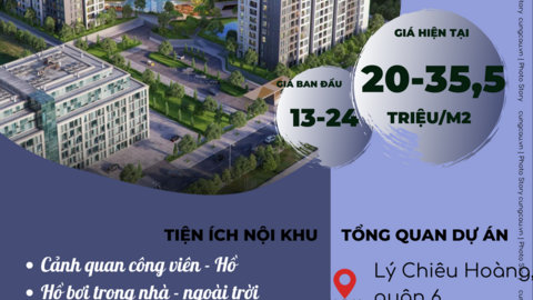 Dự án căn hộ tại TP.HCM tăng giá như thế nào?