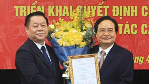 Ông Phùng Xuân Nhạ làm Phó Trưởng Ban Tuyên giáo Trung ương