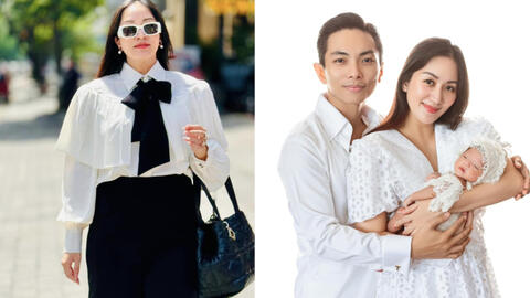 Khánh Thi tăng 10kg sau khi sinh Lisa, Phan Hiển nói một câu ấm lòng