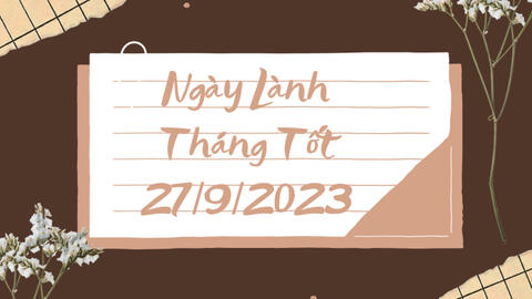 Xem ngày lành tháng tốt 27/9/2023: Nên tránh cải tạo nhà cửa nhưng có thể khai trương buôn bán