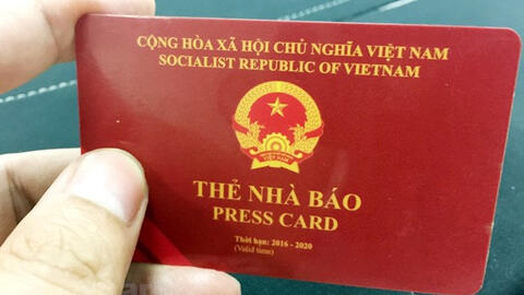 Bộ Thông tin và Truyền thông công bố mẫu thẻ nhà báo kỳ hạn 2021-2025