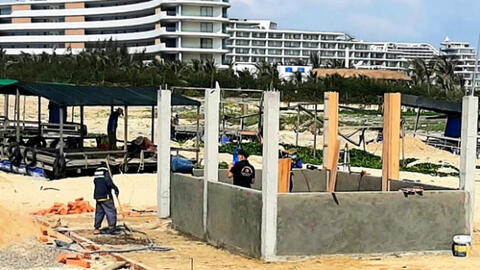 Bình Định: Một cá nhân thuê 2.500 m2 bãi biển mỗi năm nhưng chỉ phải trả tiền 4 tháng