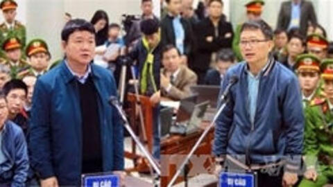 Hôm nay, ông Đinh La Thăng cùng Trịnh Xuân Thanh hầu tòa