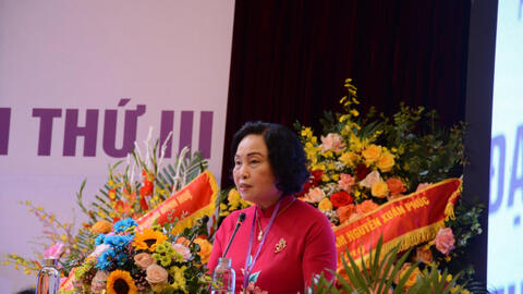 GS.TS Lê Thị Hợp làm Chủ tịch Hội Nữ trí thức Việt Nam khoá III, nhiệm kỳ 2021 - 2026