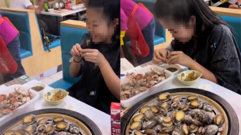 Bỏ 400.000 đồng đi ăn buffet, cô gái bị chủ nhà hàng quay clip "bóc phốt" vì lấy một hơi hơn 100 con bào ngư, dân mạng bênh ai?