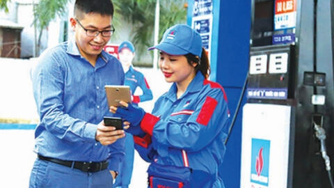 Doanh thu từ thanh toán không tiền mặt tại CHXD còn khiêm tốn