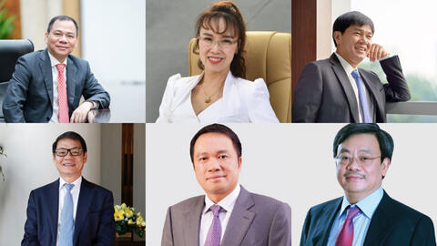 6 tỷ phú Việt Nam kiếm thêm 3 tỷ USD trong năm 2021