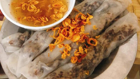 Món ăn ngon, đơn giản mùa covid-19: Làm bánh cuốn từ bánh tráng